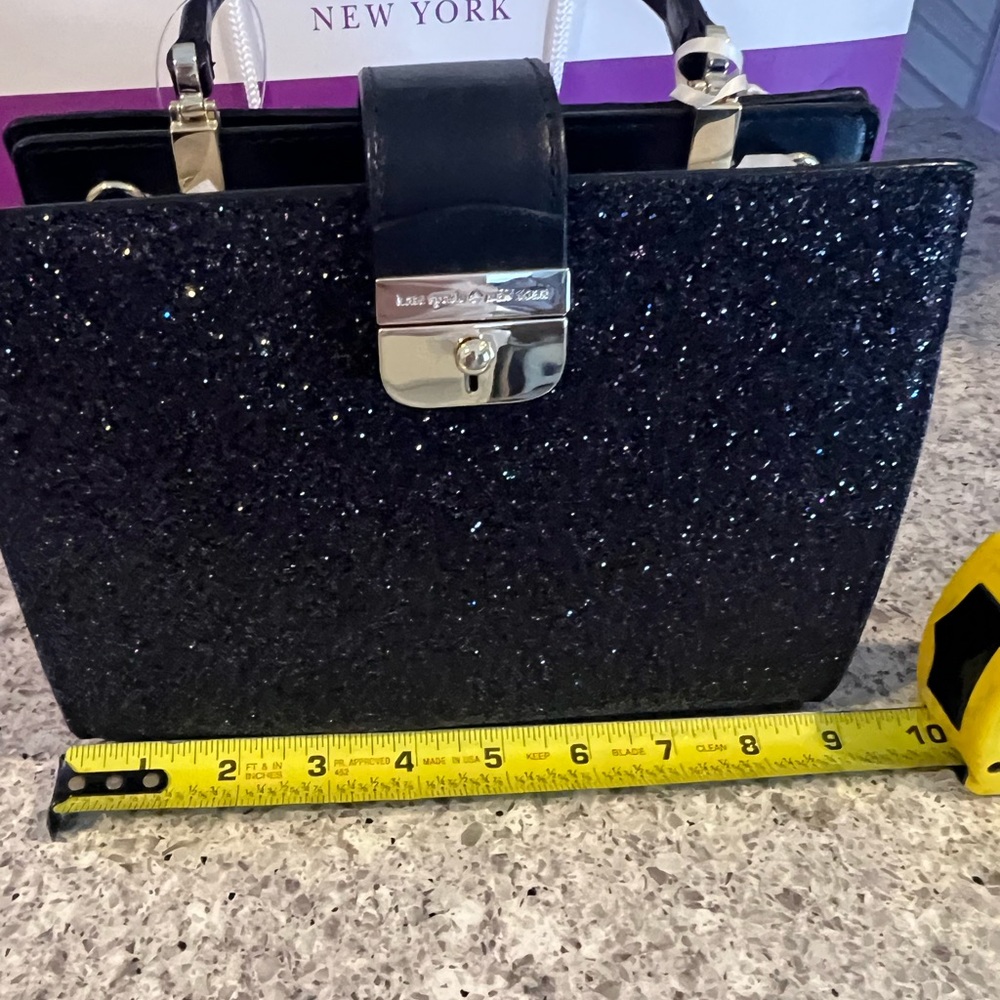 Kate Spade Kirin Small Glitter Satchel - Picture 4 of 6